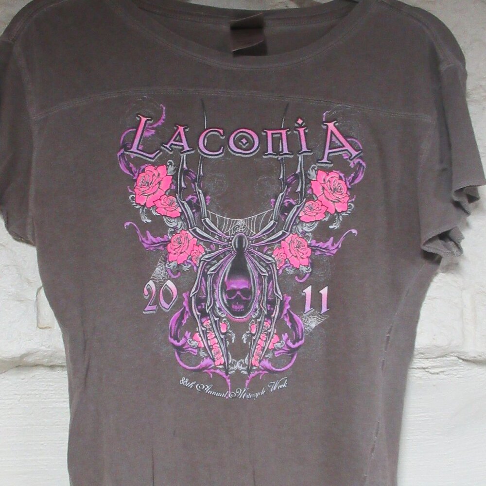 Grey Laconia 2011 Black Widow Tee